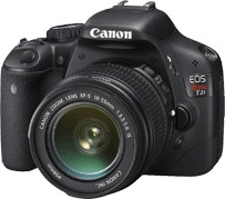 Câmera Canon EOS Rebel T2i